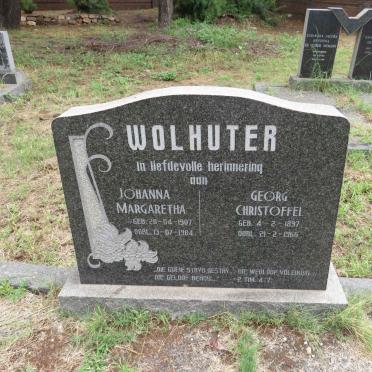 WOLHUTER Georg Christoffel 1897-1966 & Johanna Margaretha 1907-1984 