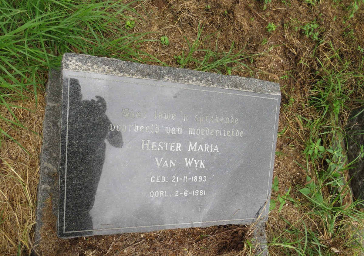 WYK Hester Maria, van 1893-1981