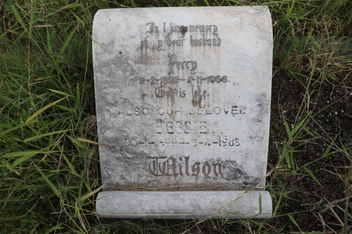 WILSON Percy 1892-1956 & Bessie 1899-1983
