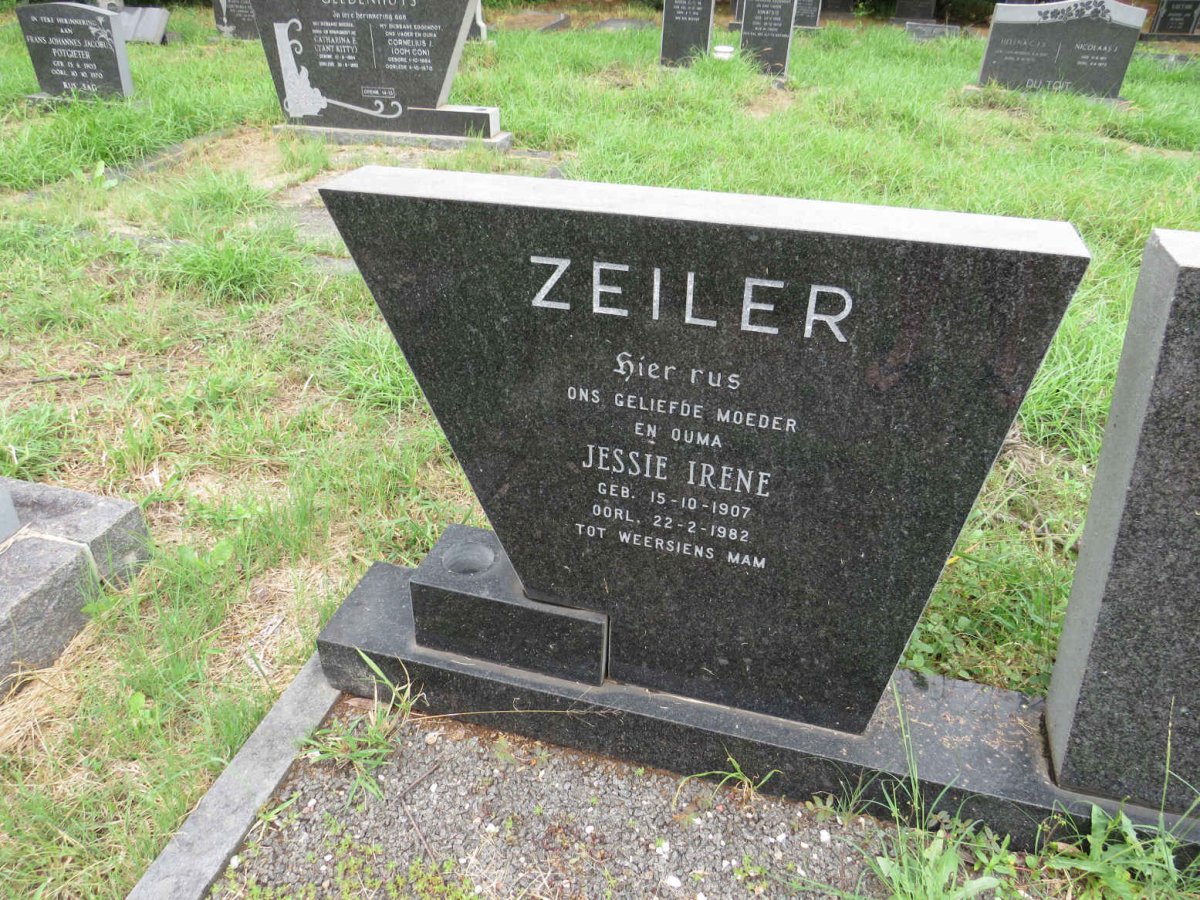 ZEILER Alexander 1891-1970 & Jessie Irene 1907-1982_2