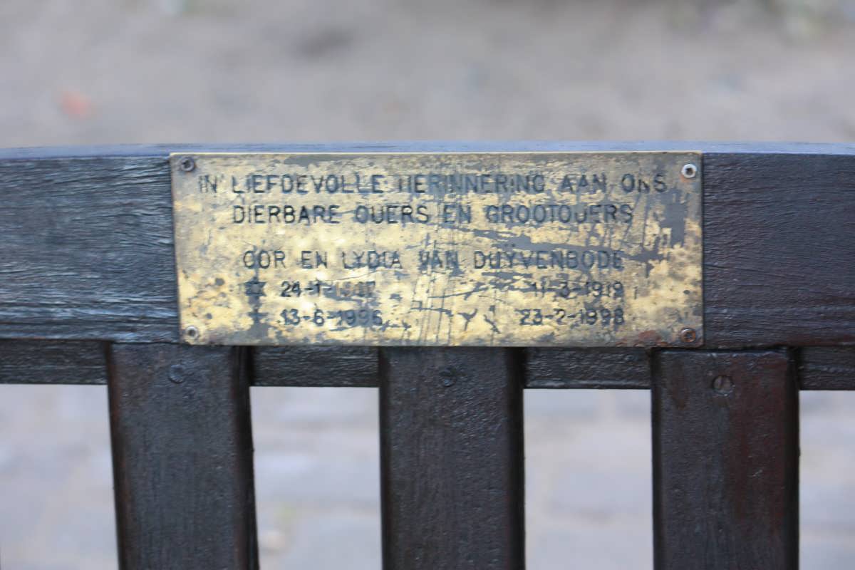 DUYVENBODE Oor, van 19??-1996 &amp; Lydia 1919-1998