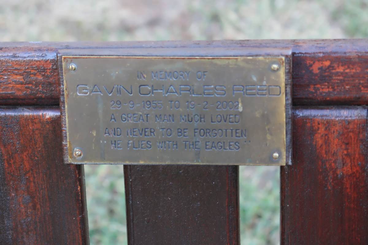 REED Gavin Charles 1955-2002