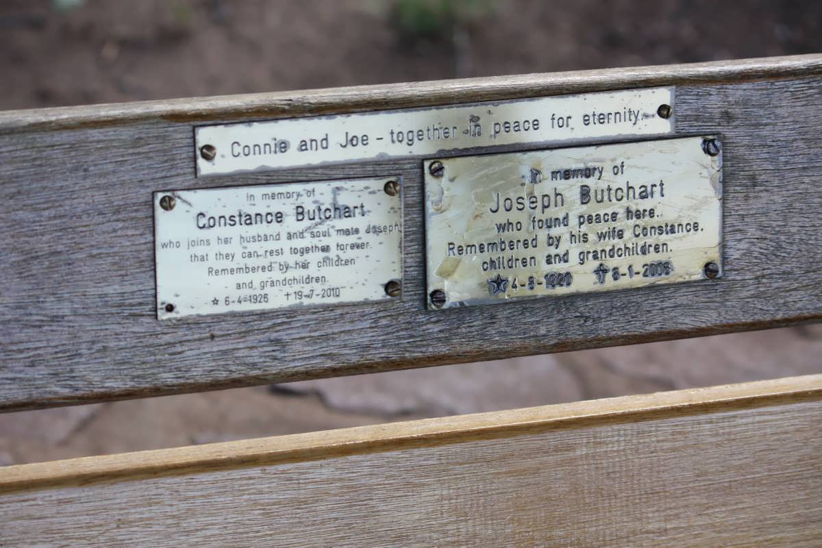 BUTCHART Joseph 1920-2008 &amp; Constance 1926-2010