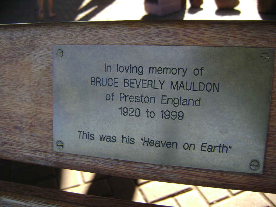 MAULDON Bruce Beverly 1920-1999