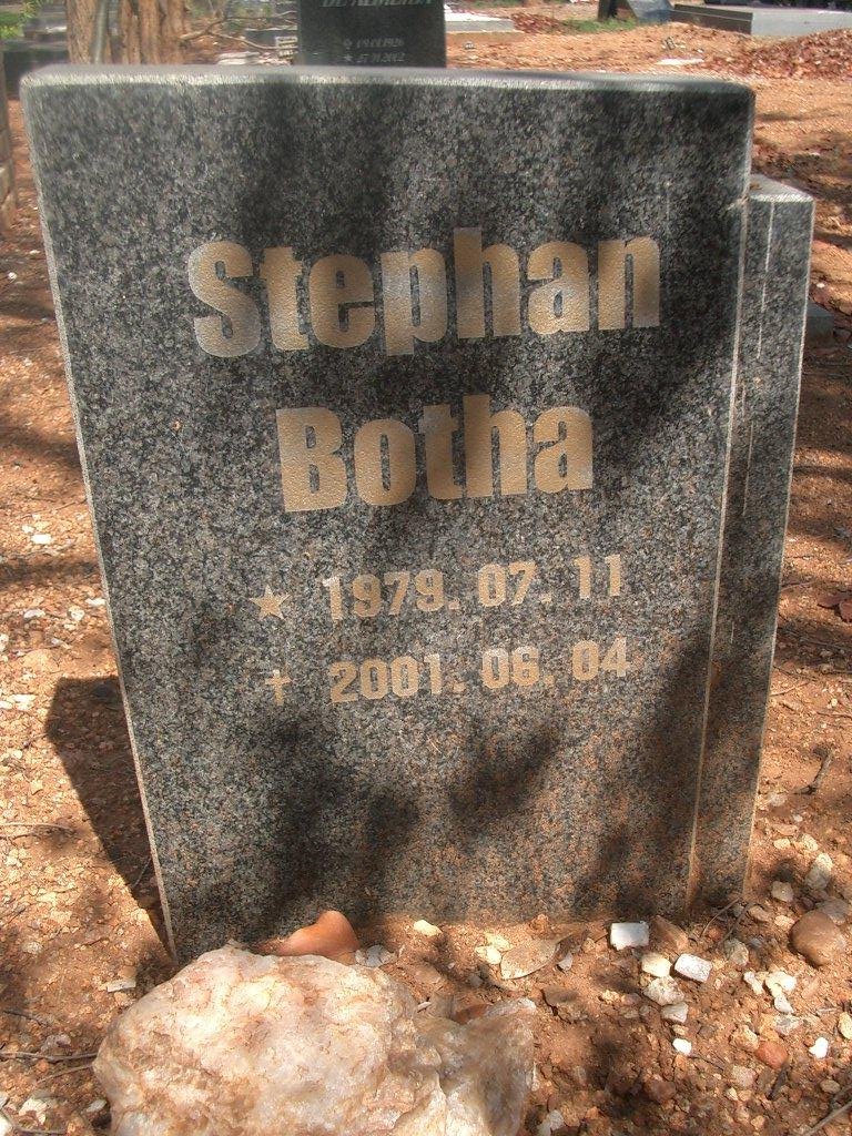 BOTHA Stephan 1979-2001
