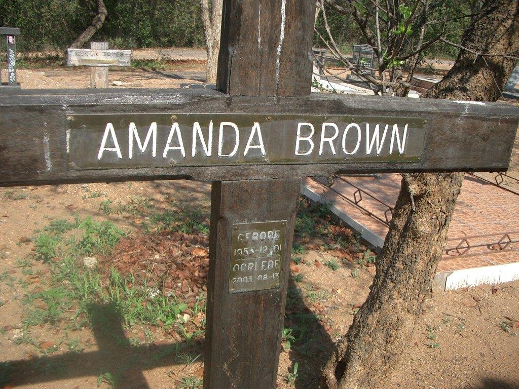 BROWN Amanda 1953-2003 _1