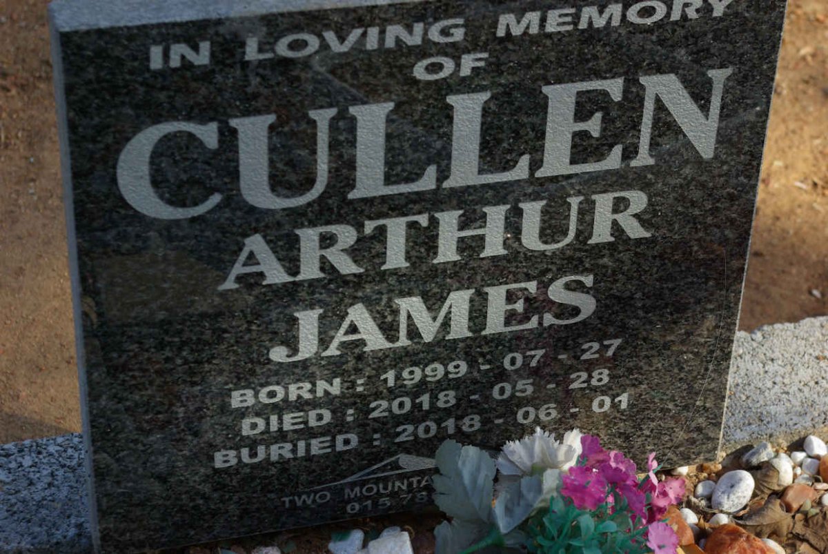 CULLEN Arthur James 1999-2018