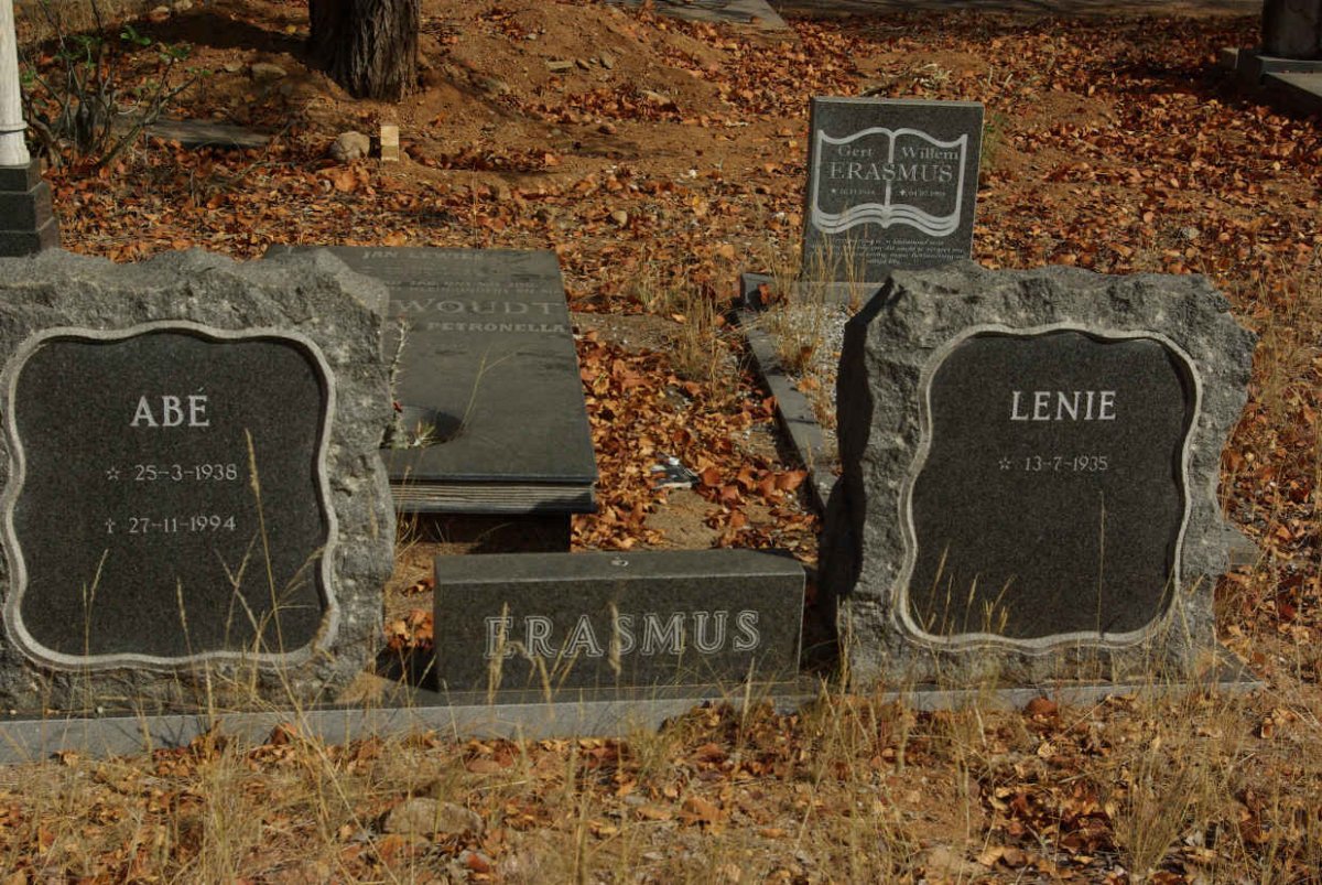 ERASMUS Abe 1938-1994 & Lenie 1935-