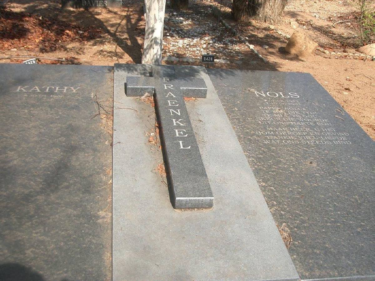 FRANKEL Nols 1953-2002 &amp; Kathy 1958-