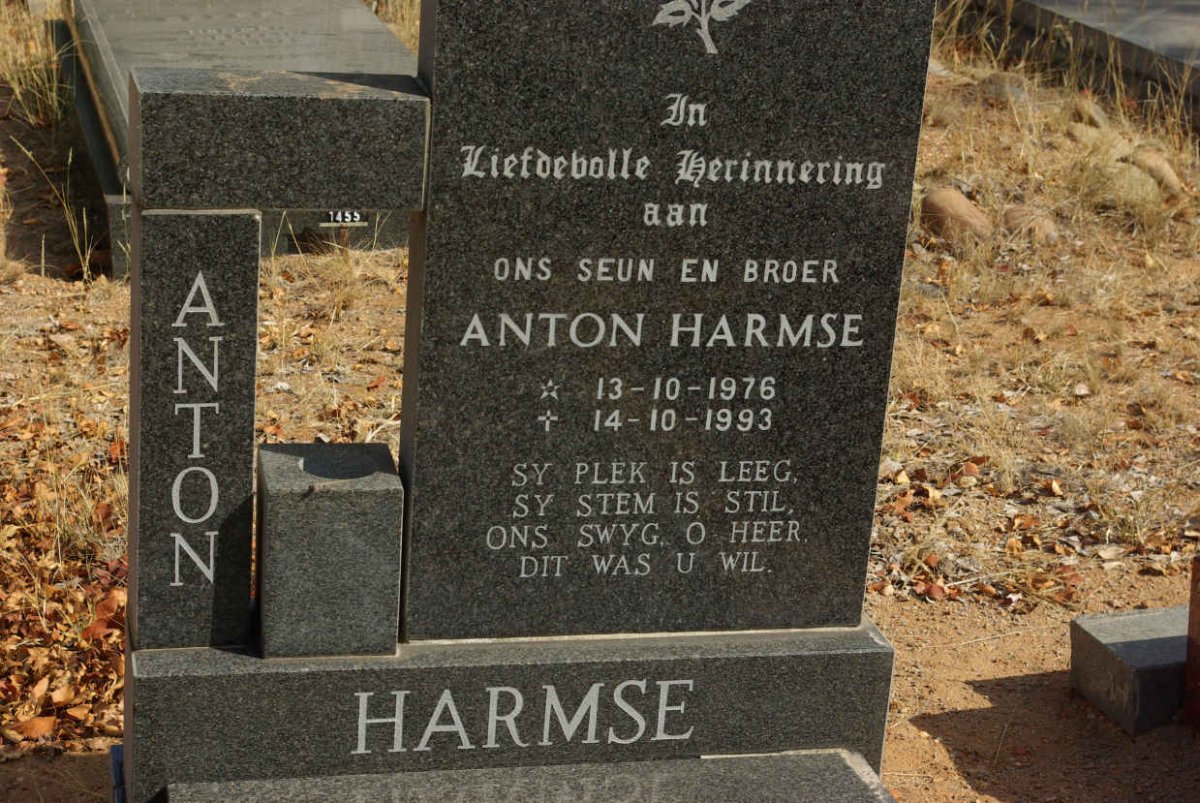 HARMSE Anton 1976-1993