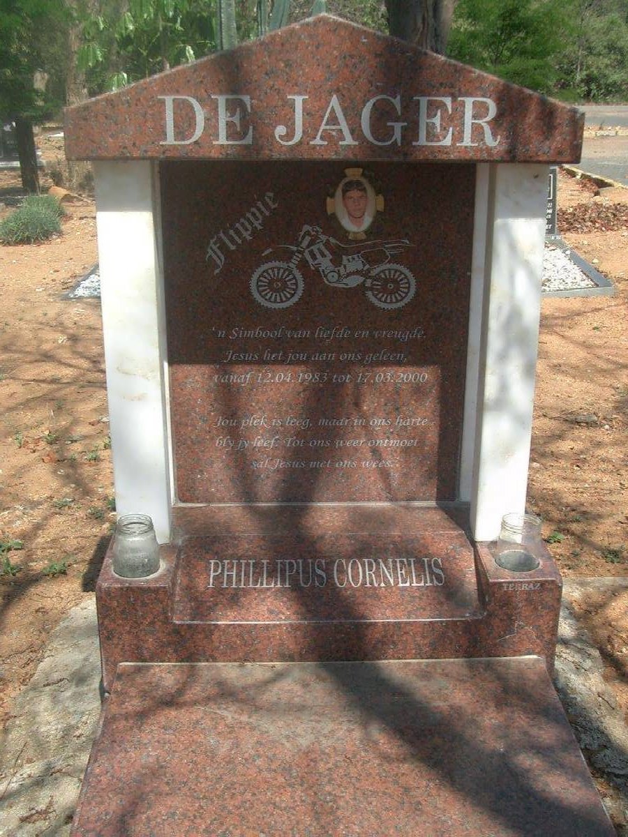 JAGER Phillipus Cornelis, de 1984-2000