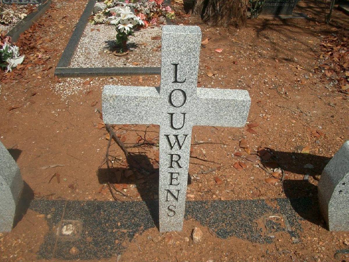 LOUWRENS Hennie 1945-2001 &amp; Makkie 1951-