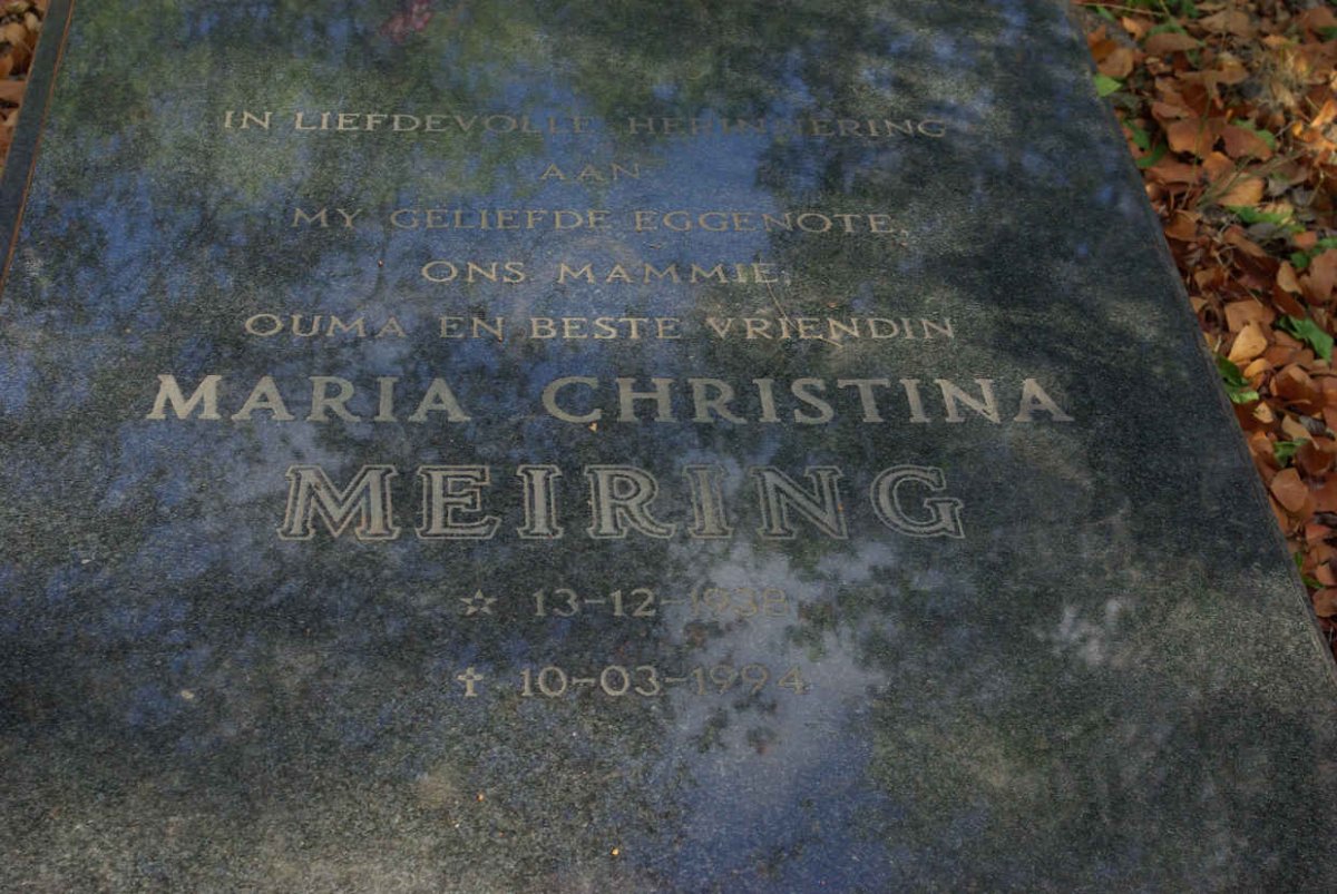 MEIRING Maria Christina 19?8-1994