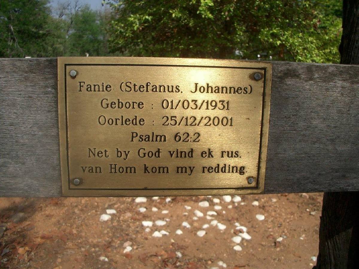NAUDE Stephanus Johannes 1931-2001