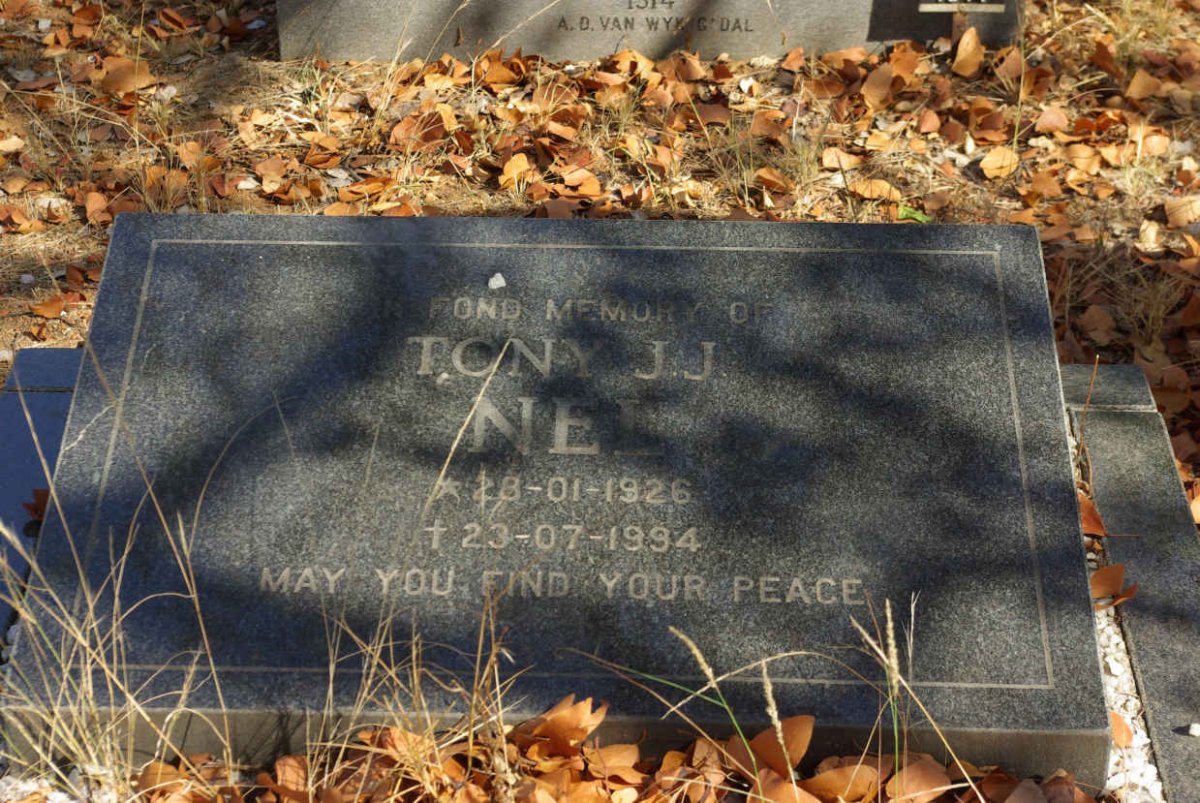 NEL Tony J.J. 1926-1994