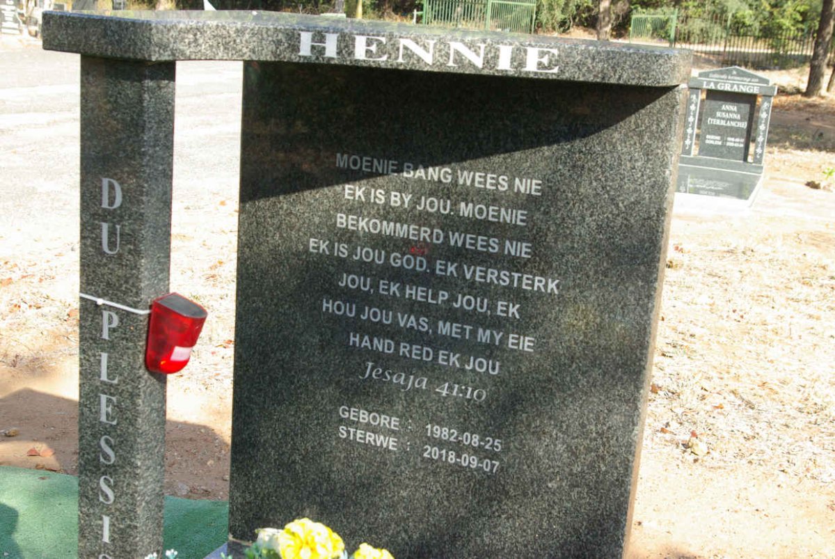 PLESSIS Hennie, du 1982-2018