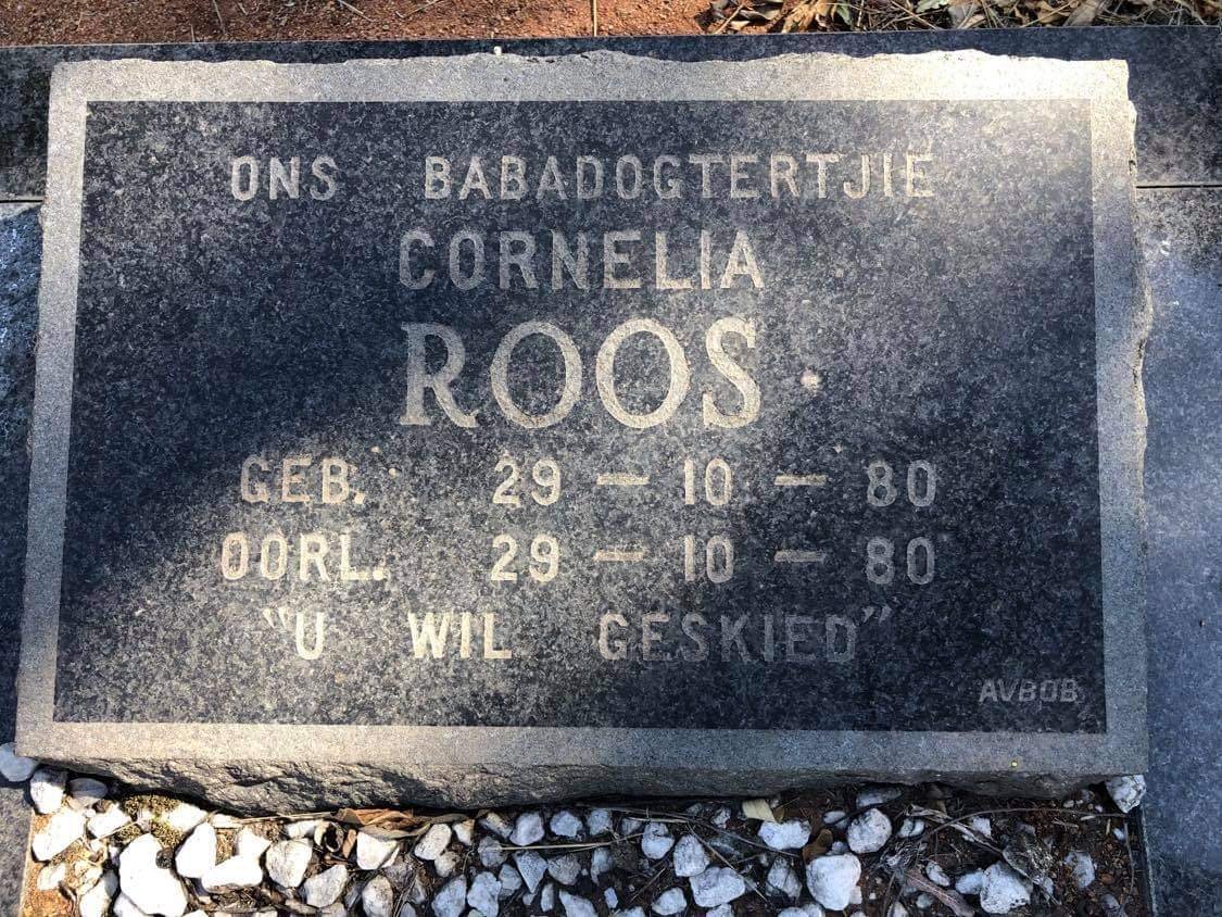 ROOS Cornelia 1980-1980