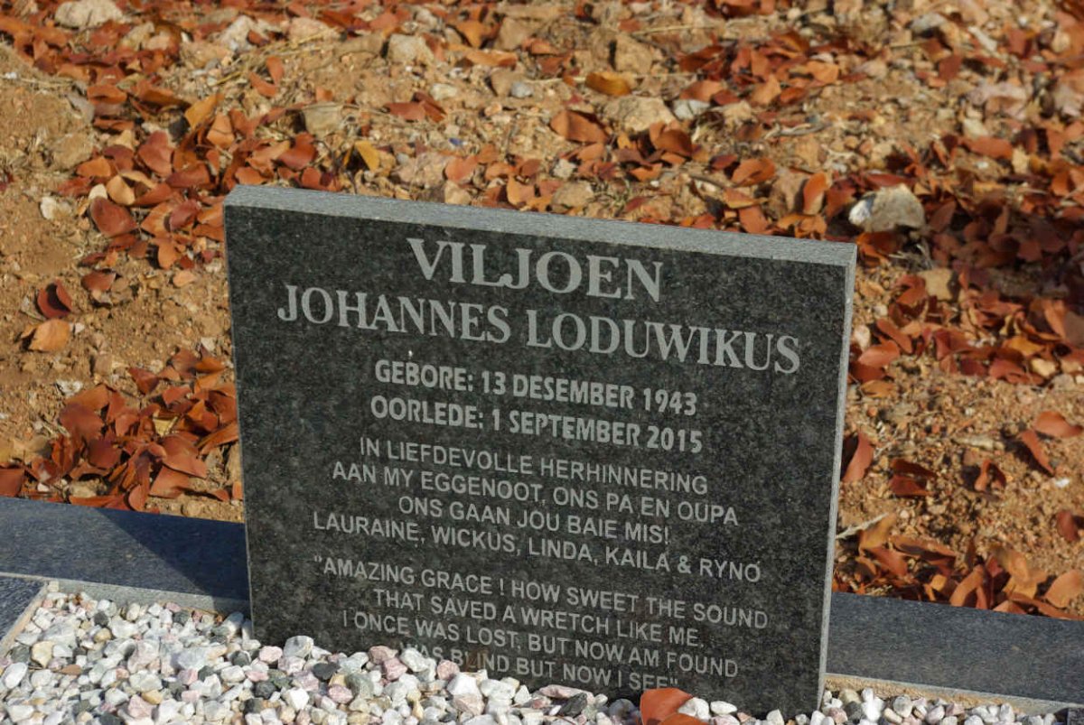 VILJOEN Johannes Loduwikus 1943-2015