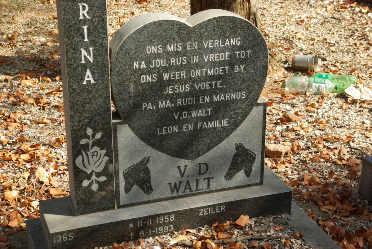 WALT Zeiler ?rina, v.d. 1958-1993