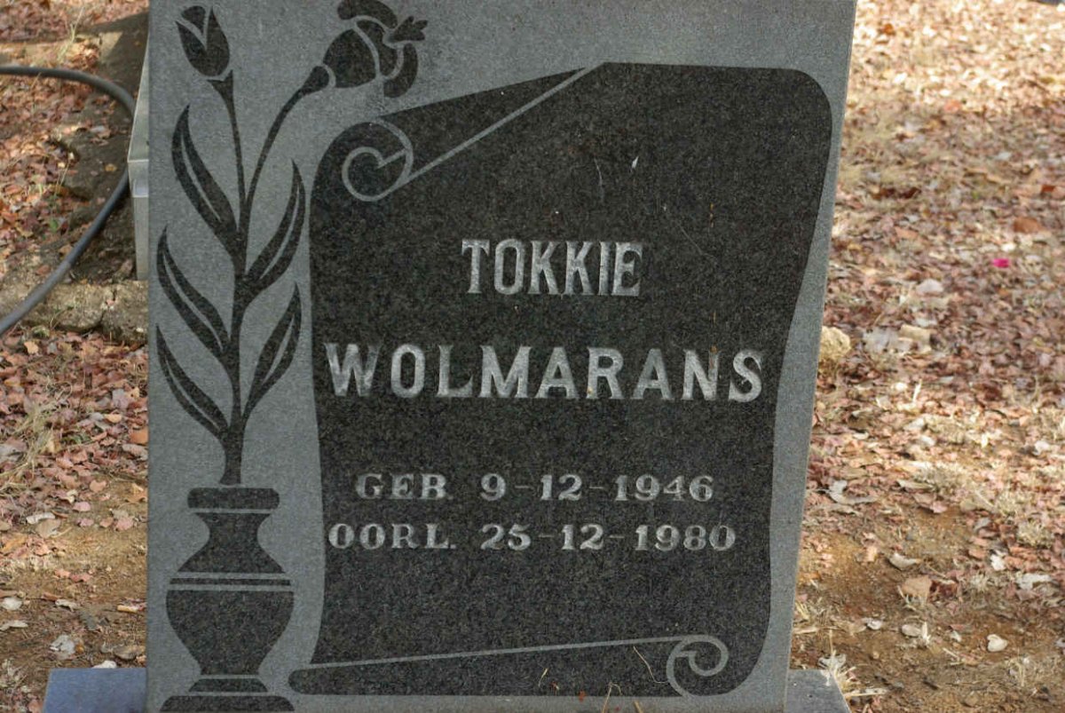 WOLMARANS Tokkie 1946-1980