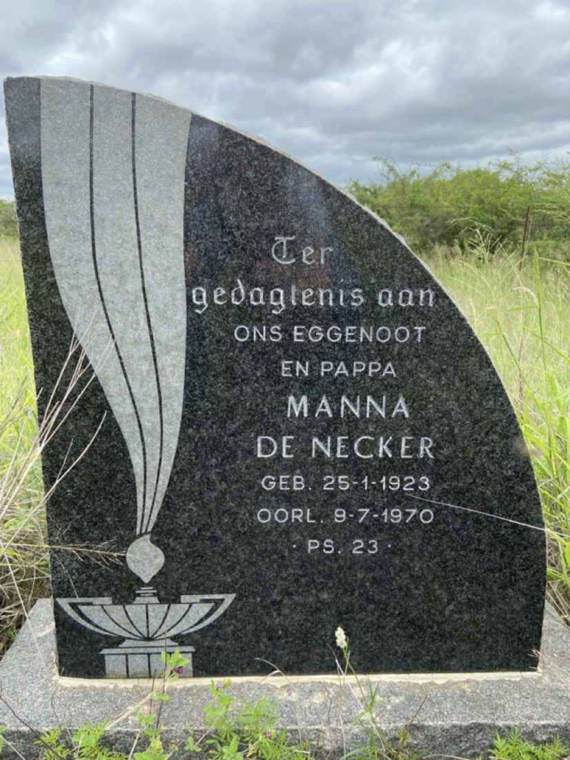 NECKER Manna, de 1923-1970