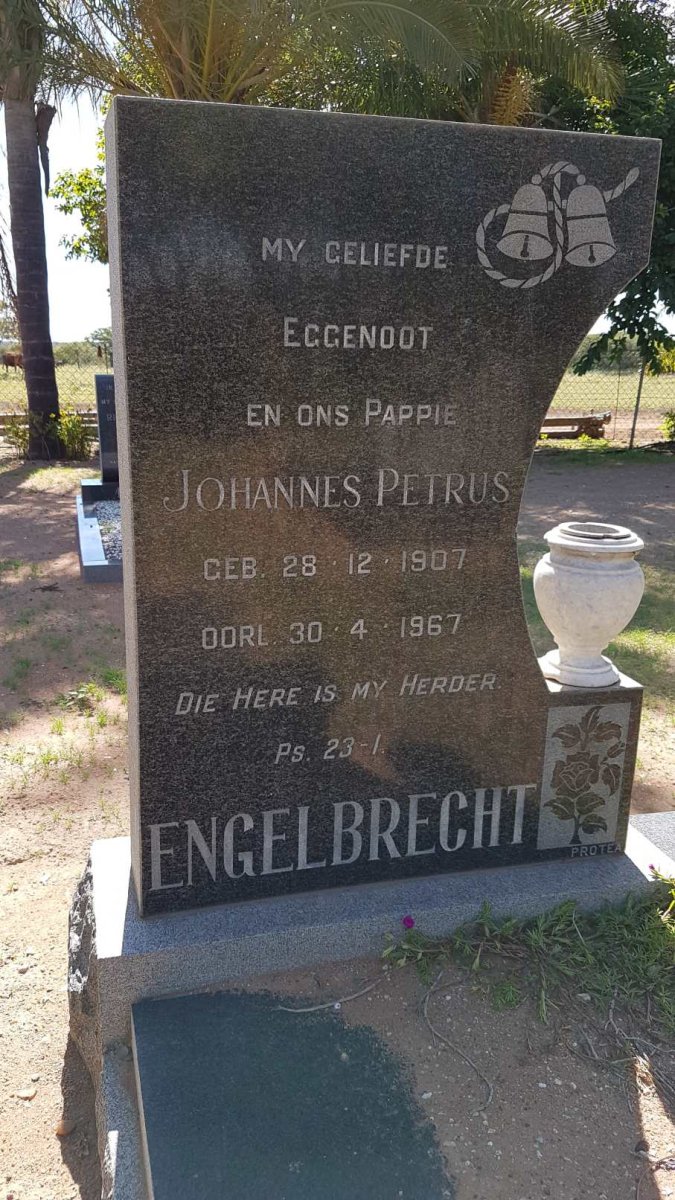 ENGELBRECHT Johannes Petrus 1907-1967