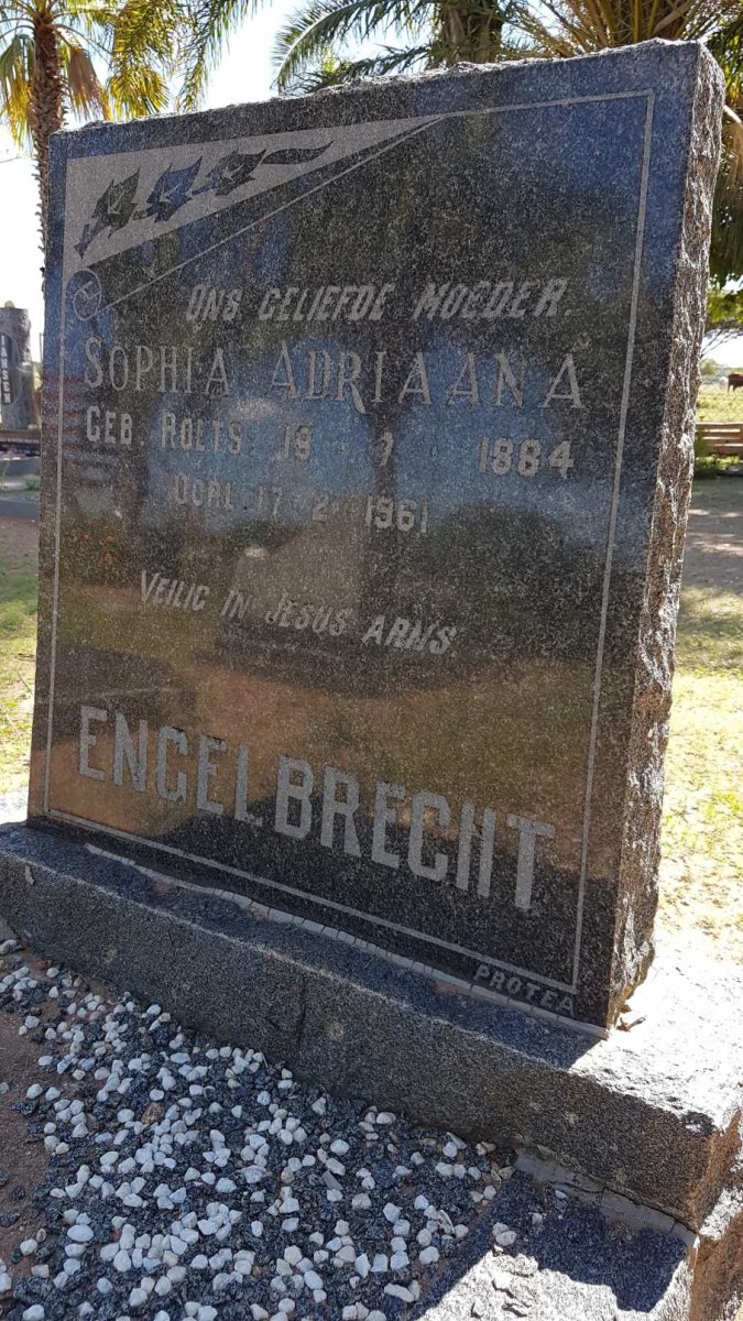 ENGELBRECHT Sophia Adriaana nee ROETS 1884-1961