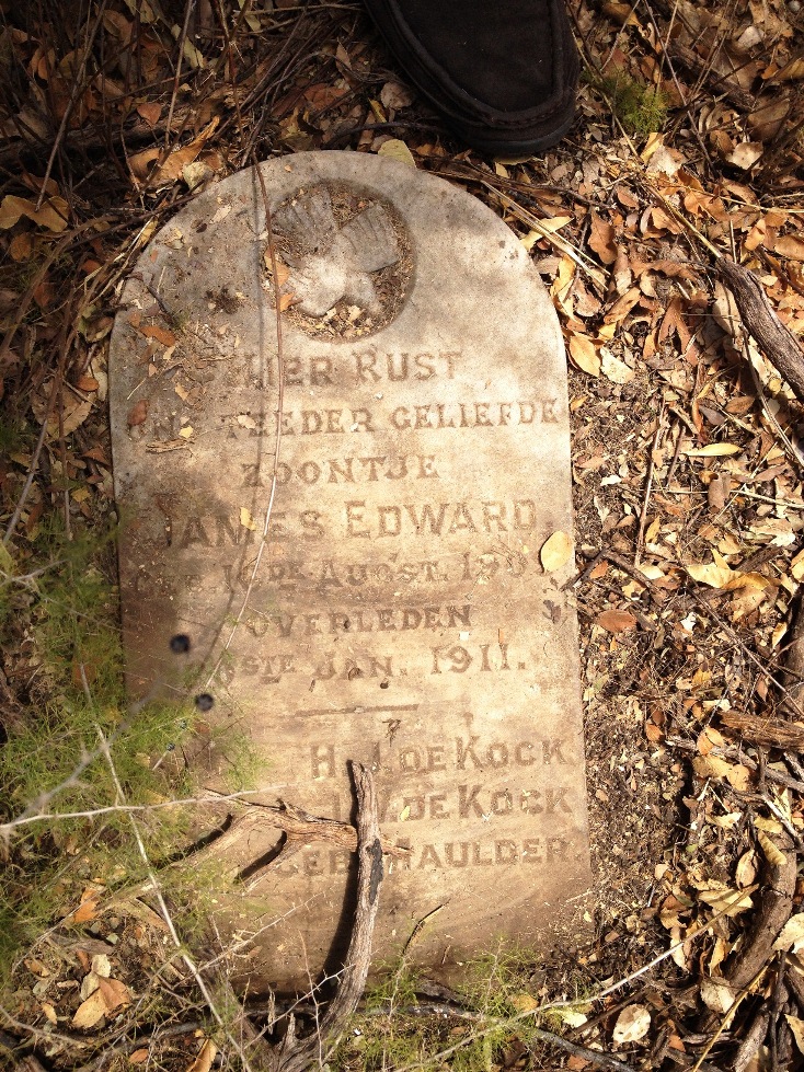 KOCK James Edward, de 1909-1911