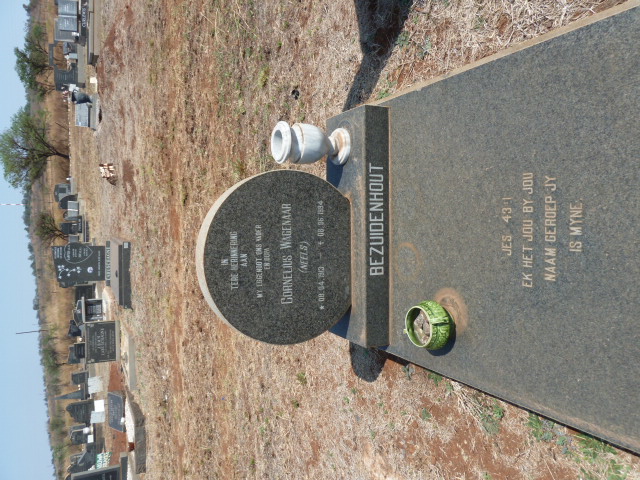 BEZUIDENHOUT Cornelius Wagenaar 1913-1994
