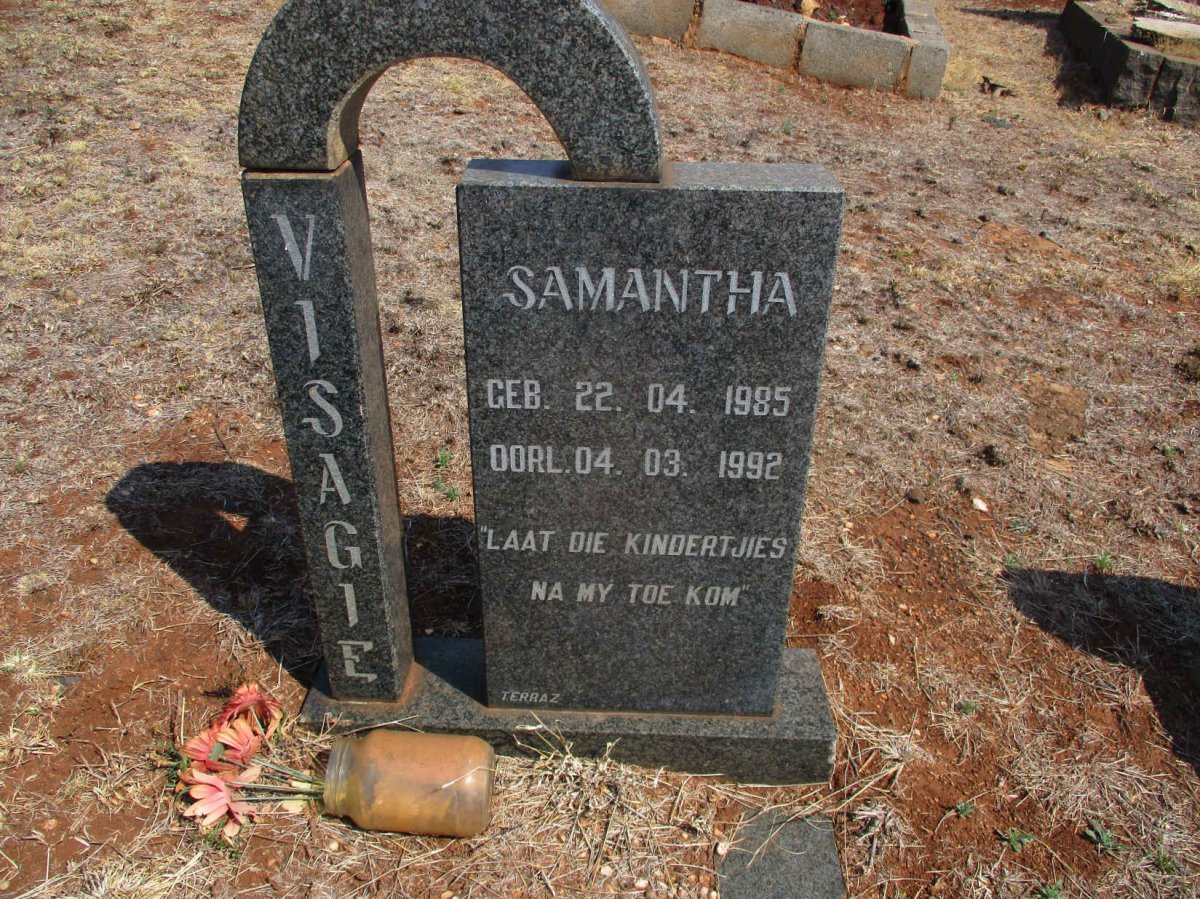VISAGIE Samantha 1985-1992
