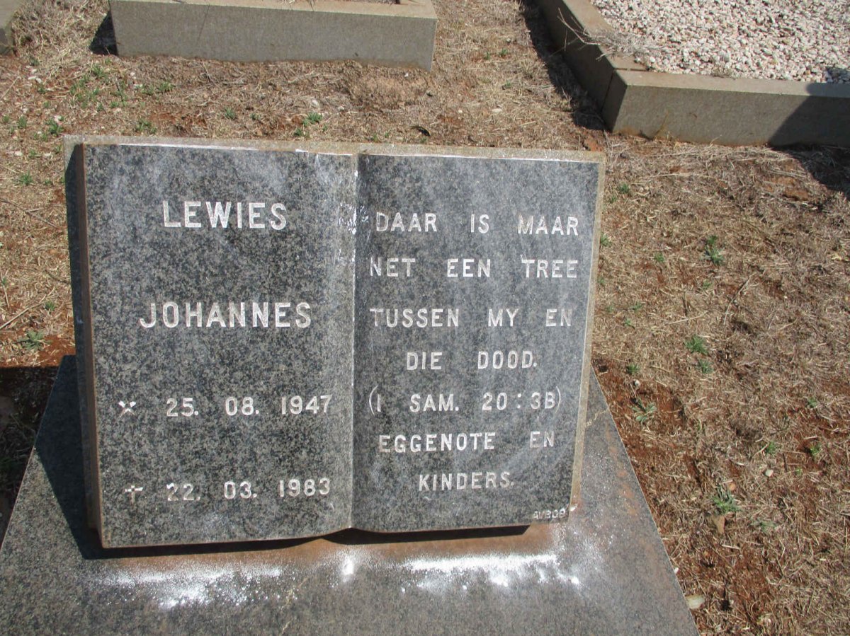 ? Lewies Johannes 1947-1983