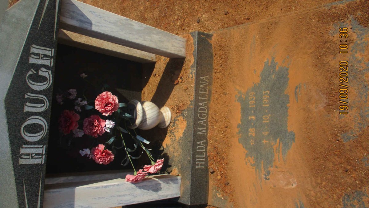HOUGH Hilda Magdalena 1939-1993