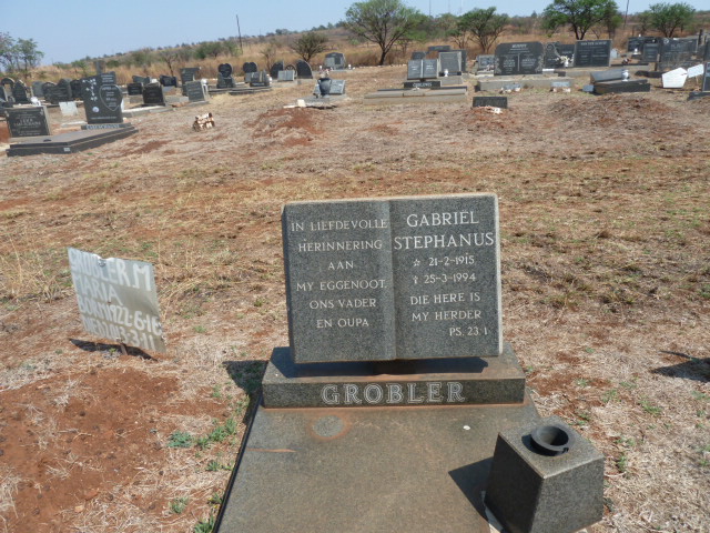 GROBLER Gabriël Stephanus 1915-1994