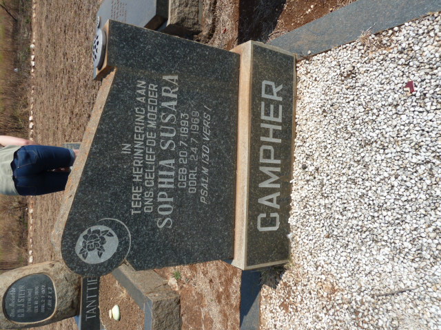 CAMPHER Johannes Phillippus 1887-1968 &amp; Sophia Susara 1893-1969