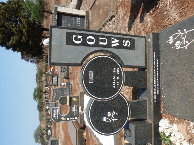 GOUWS Freddie 1984-2009