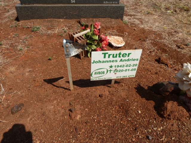 TRUTER Johannes Andries 1942-2020