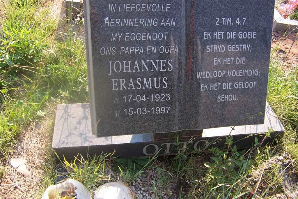 OTTO Johannes Erasmus 1923-1997