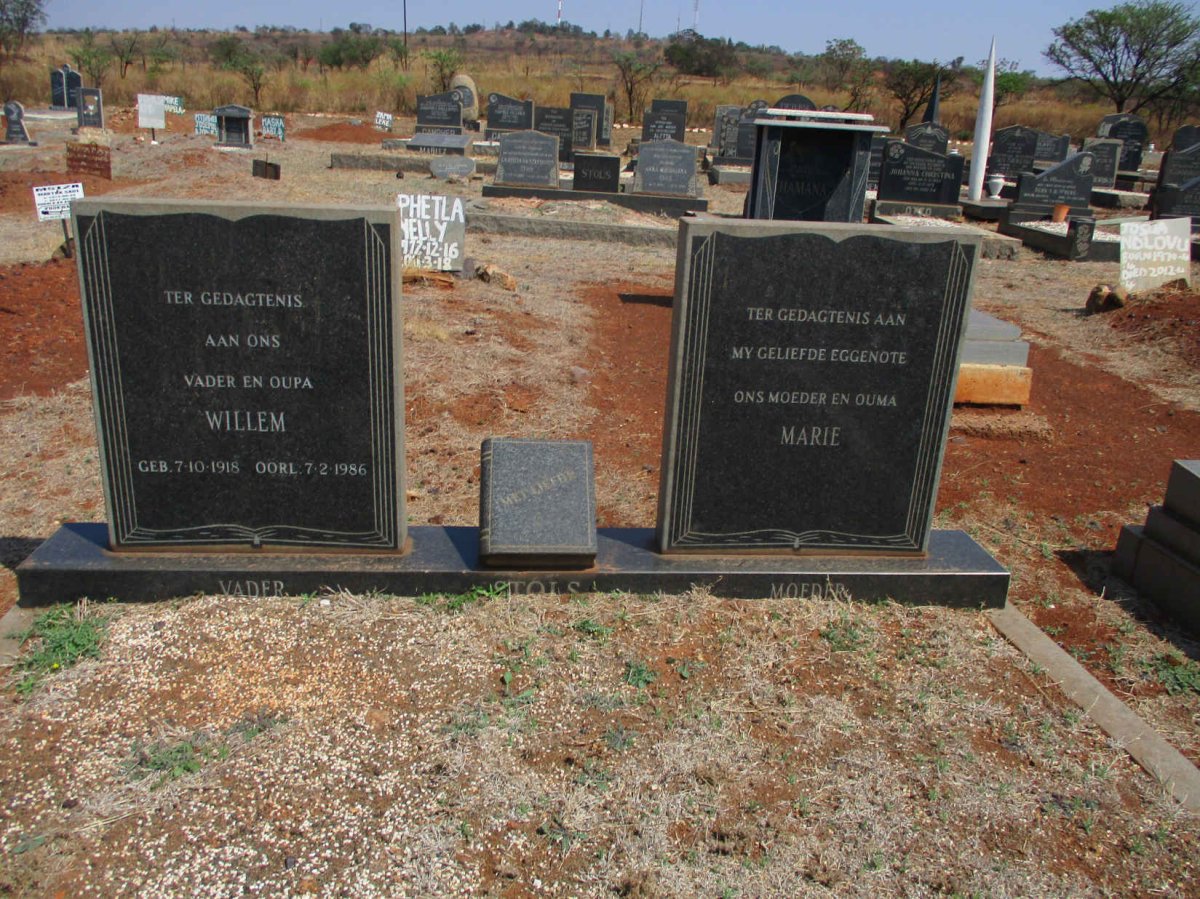 STOLS Willem 1918-1986 &amp; Marie