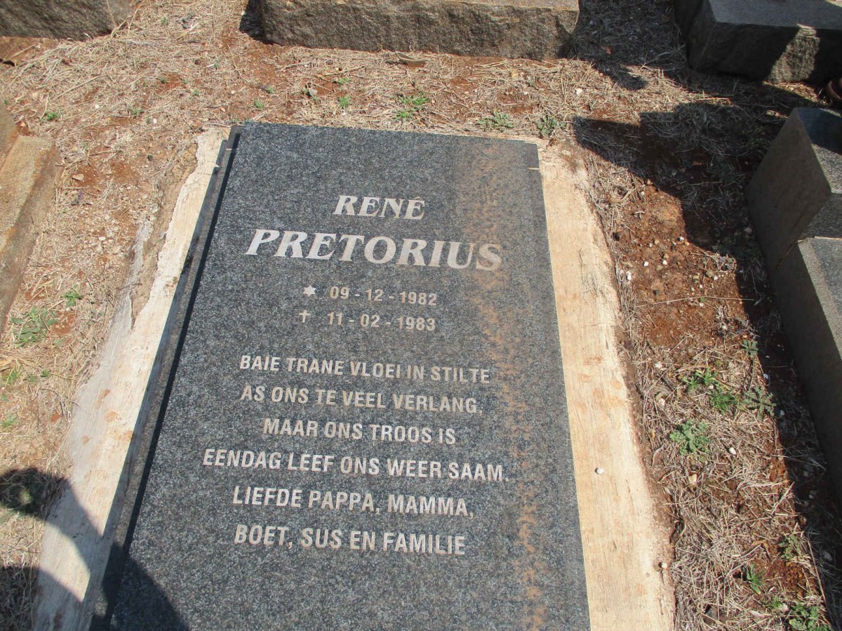 PRETORIUS René 1982-1983