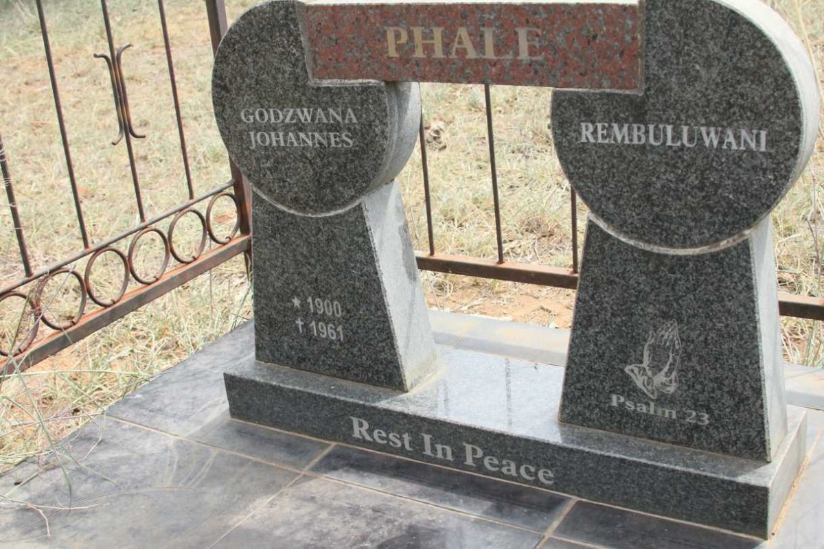 PHALE Godzwana Johannes 1900-1961