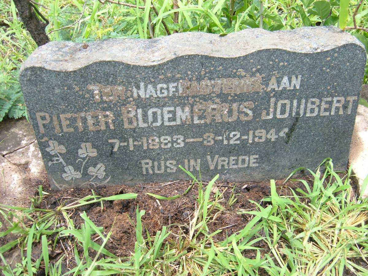 JOUBERT Pieter Bloemerus 1893-1944