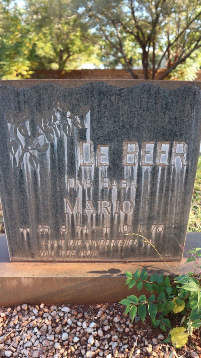 BEER Mario, de 1974-1975