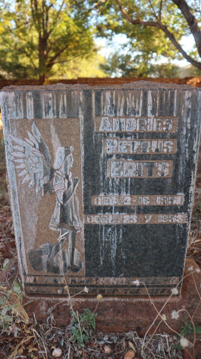 BRITS Andries Petrus 1951-1953