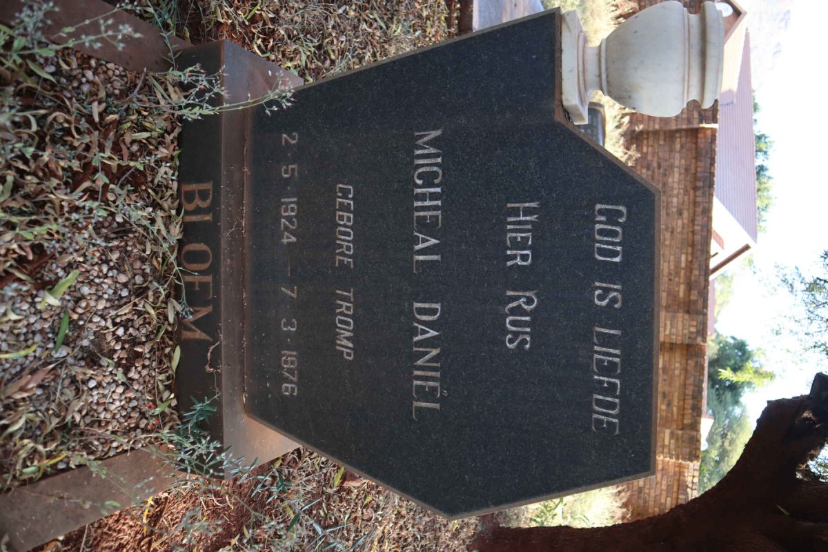 BLOEM Micheal Daniél nee TROMP 1924-1976