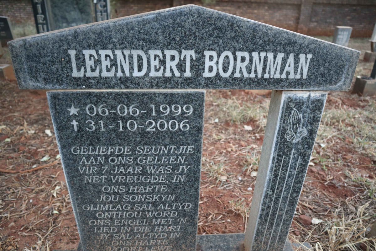 BORNMAN Leendert 1999-2006