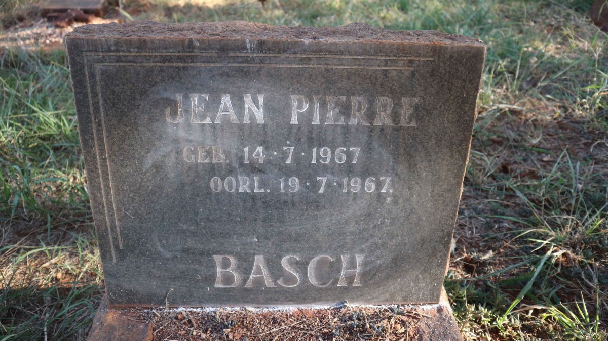 BASCH Jean Pierre 1967-1967