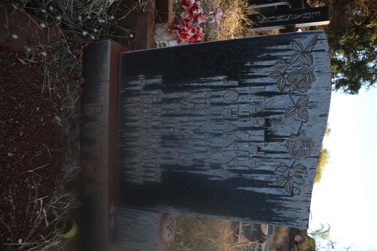 BOTHA Martha Johanna nee BERRY 1903-1979