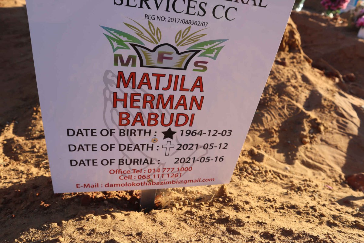 BABUDI Matjila Herman 1964-2021