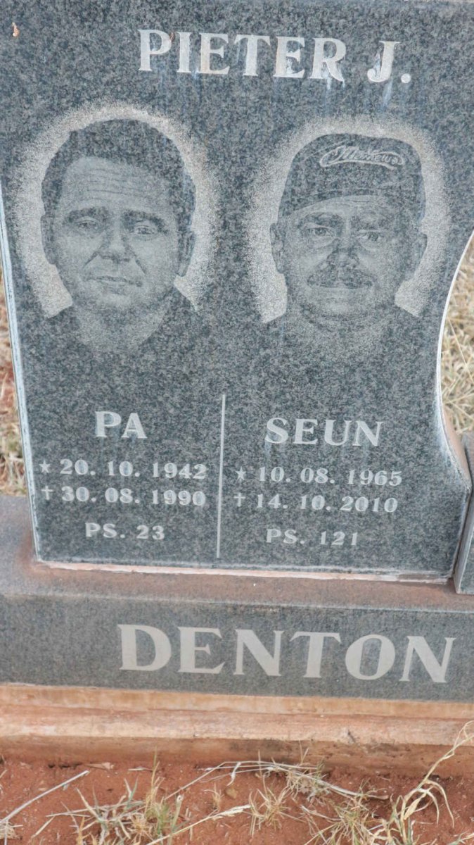 DENTON Pieter J. 1942-1990 :: DENTON Pieter J. 1965-2010