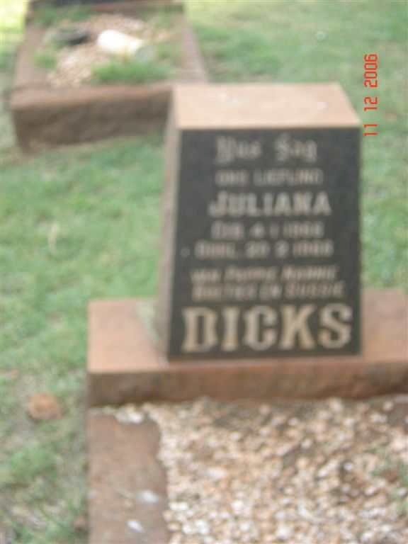 DICKS Juliana